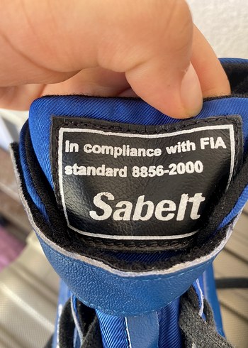 Mavi Sabelt FIA Onaylı Yarış Ayakkabısı 44 - Görsel 2