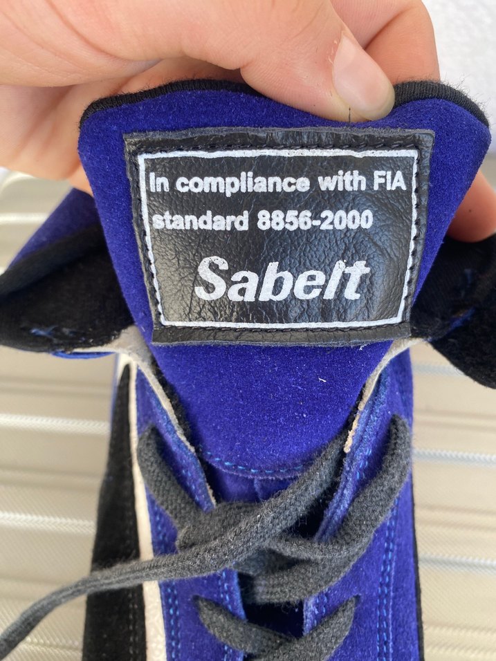 Mavi Sabelt FIA Onaylı Yarış Ayakkabısı  36 - Görsel 2