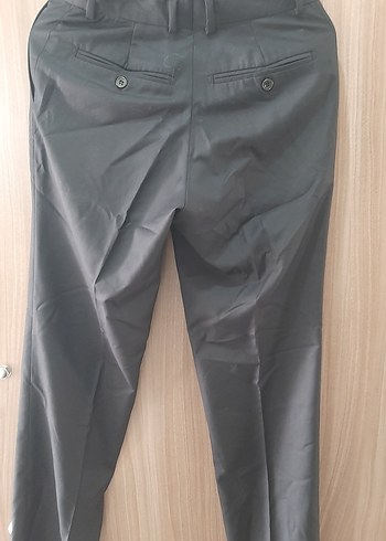 Erkek Siyah Regular Fit Ofis Pantolonu - Görsel 2