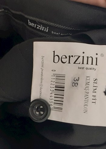 Erkek Siyah Regular Fit Ofis Pantolonu - Görsel 5