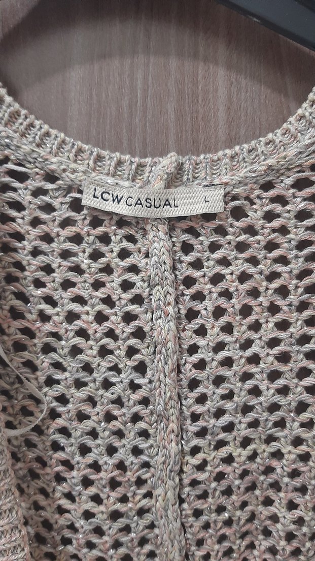 Bohem Salaş Örgü Kadın Hırka - Görsel 2