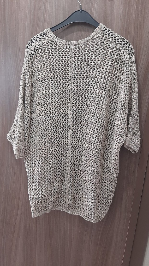 Bohem Salaş Örgü Kadın Hırka - Görsel 4