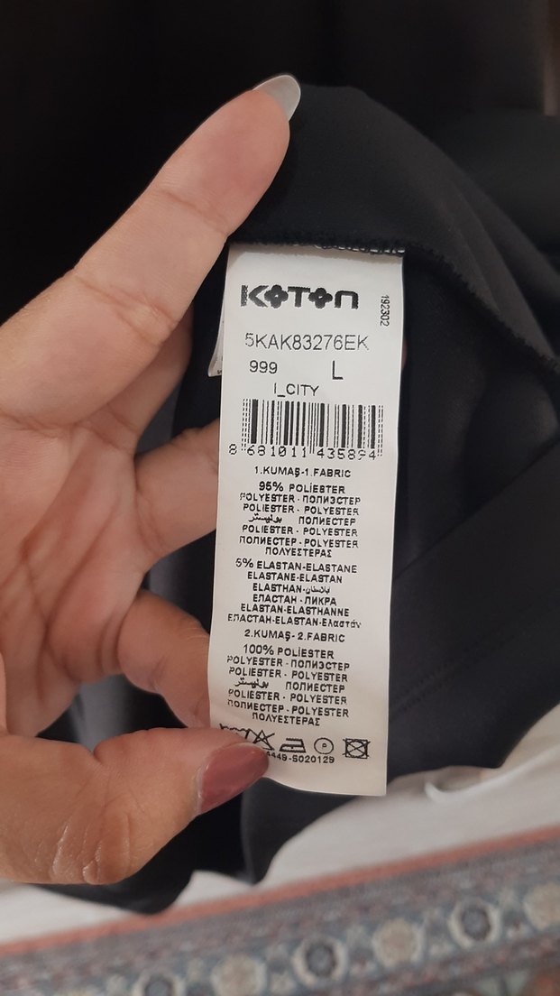 siyah Uzun Kollu Piliseli Kadın Elbise - Görsel 4