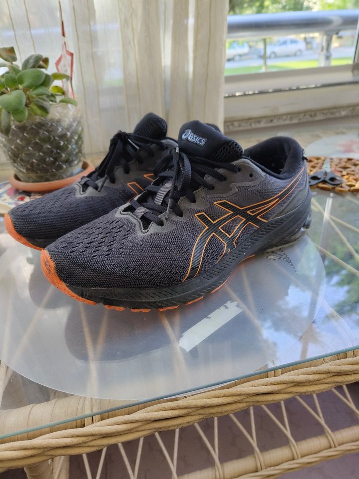 asics Gri Bağcıklı Erkek Koşu Ayakkabısı - Görsel 4