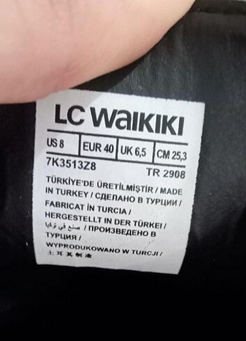 40 Beden LC Waikiki Kadın Topuklu Bot