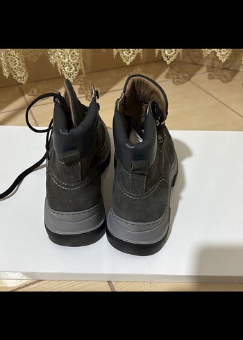 Gri Süet Erkek Sokak Stili Botları - Görsel 5