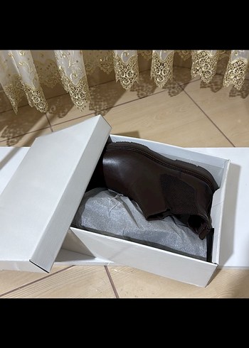 Klasik Kahverengi Deri Erkek Bot - Görsel 6