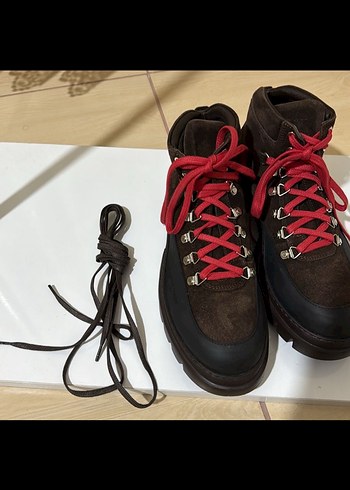 Kahverengi Süet erkek Bot - Görsel 6