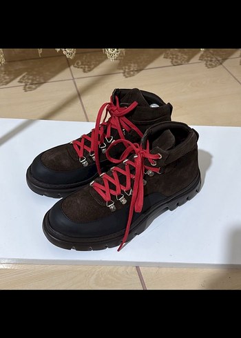 Kahverengi Süet erkek Bot - Görsel 2