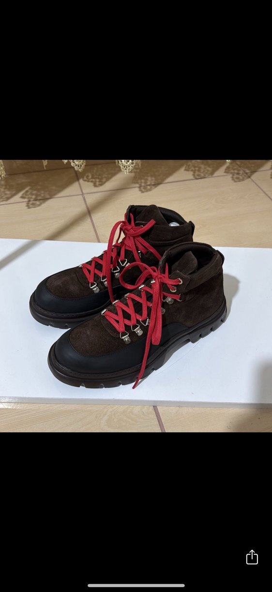 Kahverengi Süet erkek Bot - Görsel 2