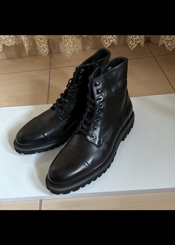 DİVARESE Klasik Siyah Erkek  Bot - Görsel 3