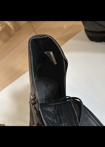 DİVARESE Klasik Siyah Erkek  Bot - Görsel 6