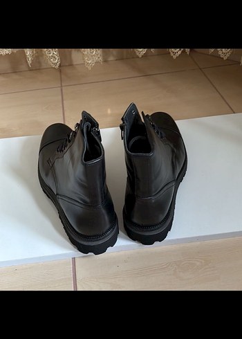 Siyah Erkek Klasik Kauçuk Bot - Görsel 4