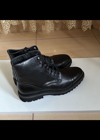 Siyah Erkek Klasik Kauçuk Bot - Görsel 2
