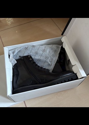 Siyah Erkek Klasik Kauçuk Bot - Görsel 7