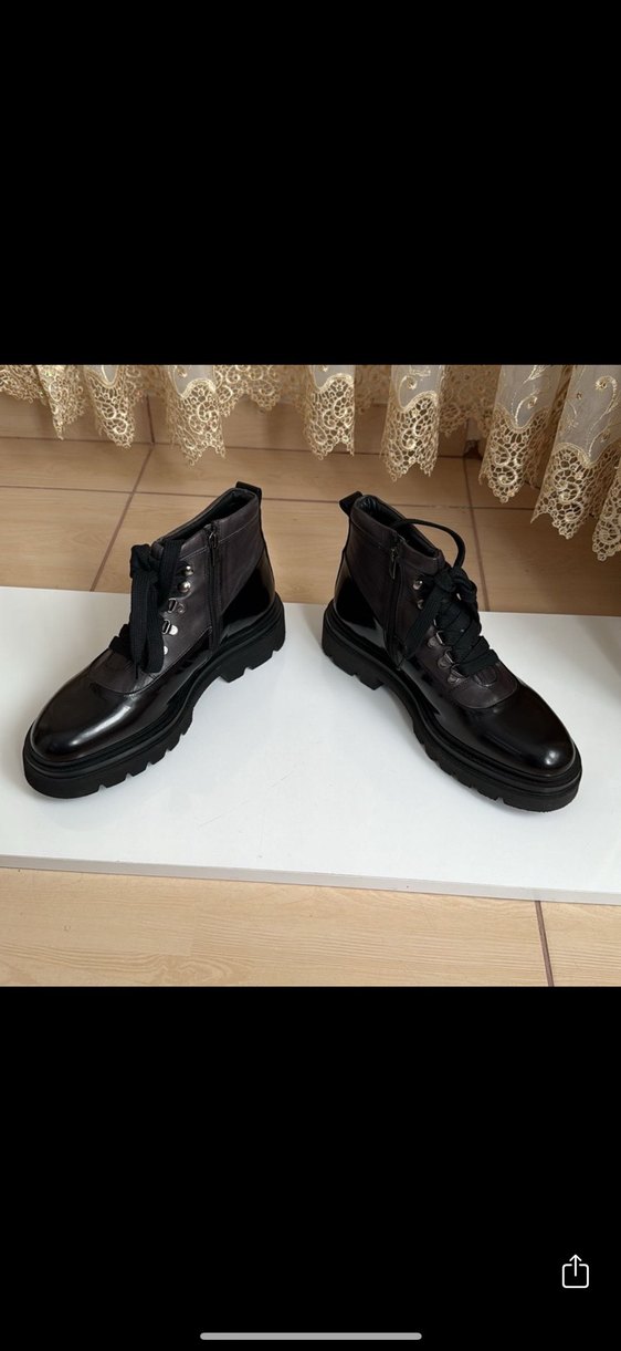 GEORGE HOGG 
Siyah  Detaylı Erkek Bot - Görsel 2