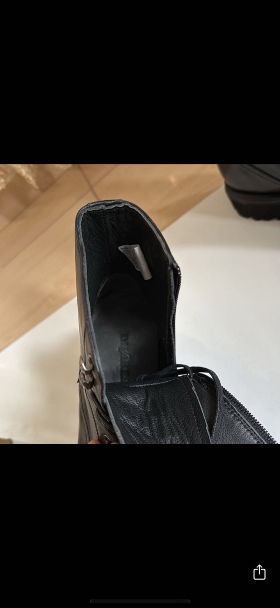 Siyah Erkek Klasik Kauçuk Bot - Görsel 5