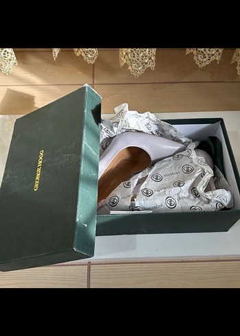 GEORGE HOGG Lila  Stiletto Topuklu Kadın Ayakkabı - Görsel 7