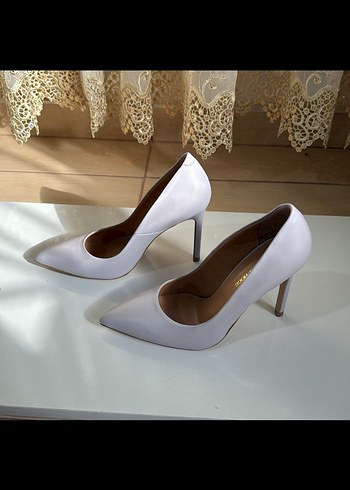 GEORGE HOGG Lila  Stiletto Topuklu Kadın Ayakkabı - Görsel 3