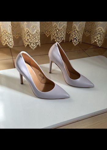 GEORGE HOGG Lila  Stiletto Topuklu Kadın Ayakkabı - Görsel 2