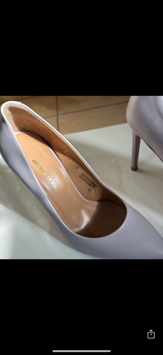 GEORGE HOGG Lila  Stiletto Topuklu Kadın Ayakkabı - Görsel 5