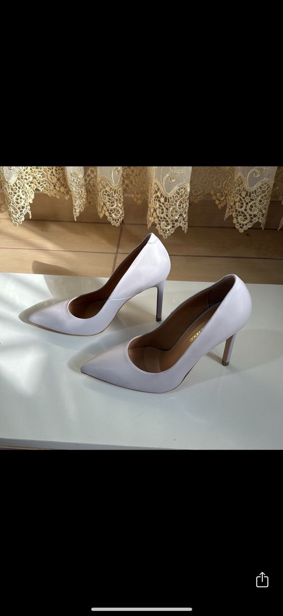 GEORGE HOGG Lila  Stiletto Topuklu Kadın Ayakkabı - Görsel 3