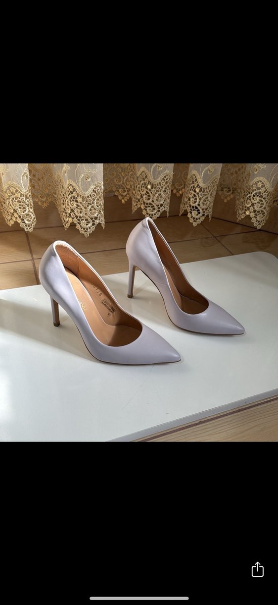 GEORGE HOGG Lila  Stiletto Topuklu Kadın Ayakkabı - Görsel 2