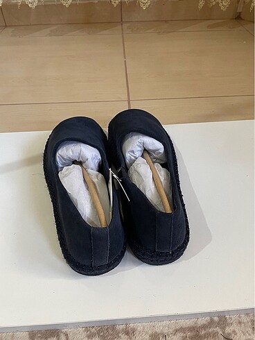 Zara hakiki deri espadril - Görsel 4