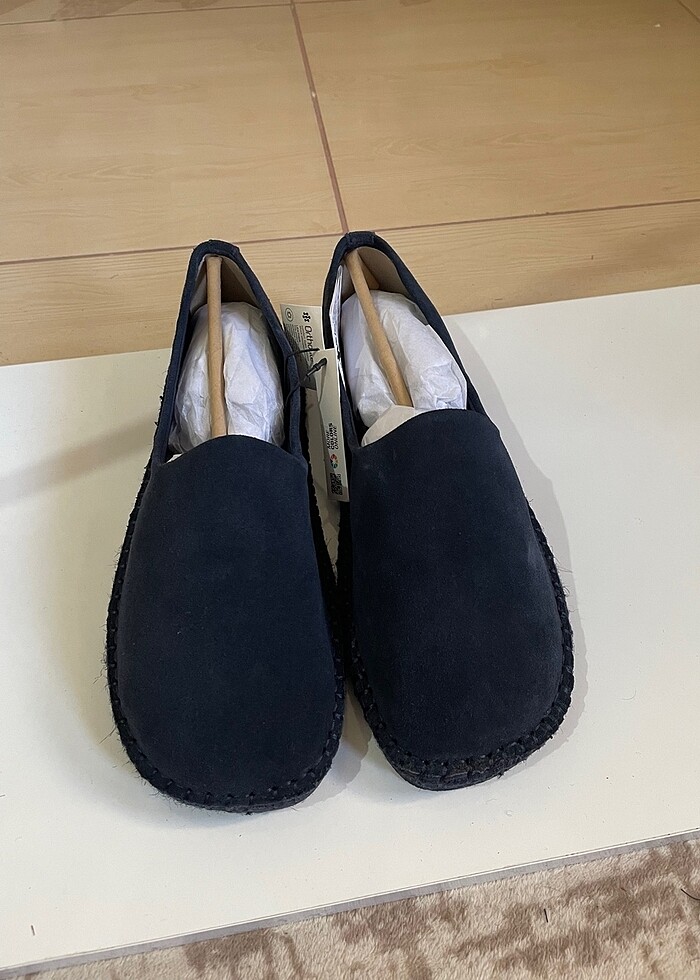 Zara hakiki deri espadril - Görsel 3