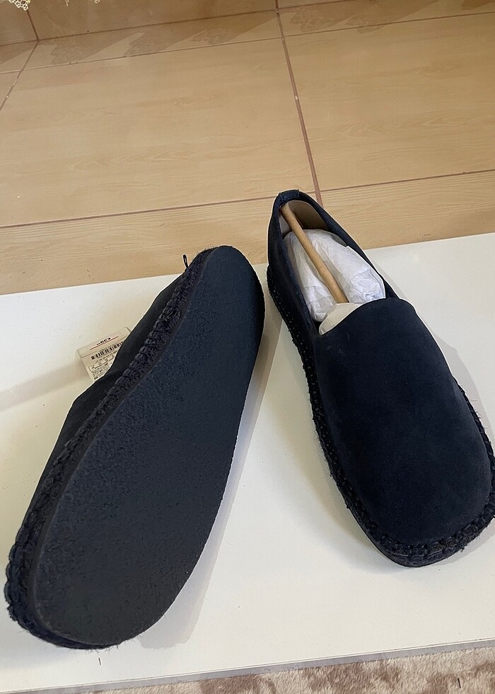Zara hakiki deri espadril - Görsel 5