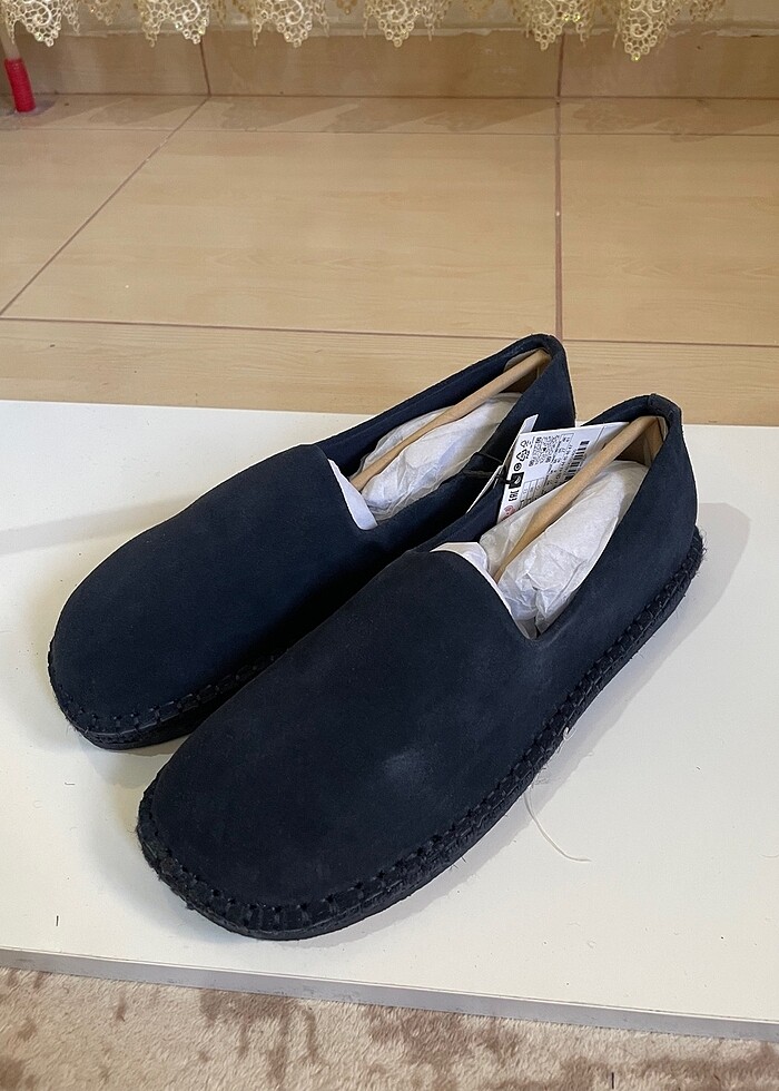 Zara hakiki deri espadril - Görsel 2