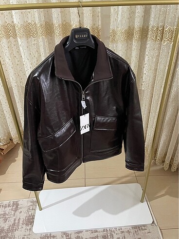 ZARA DERİ CEKET