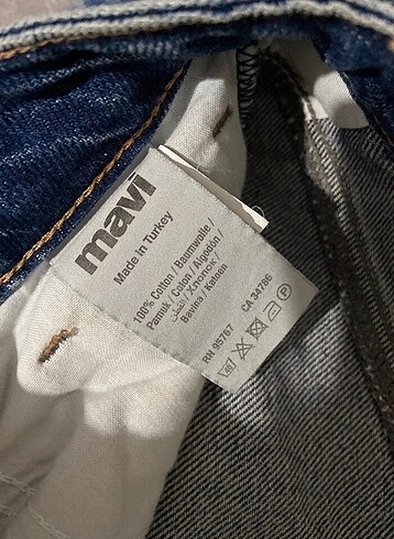 xs Beden mavi Renk mavi koyu kot pantolon viola 24/27