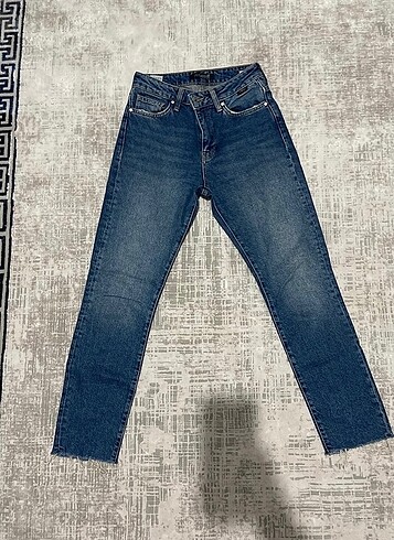 mavi koyu kot pantolon viola 24/27