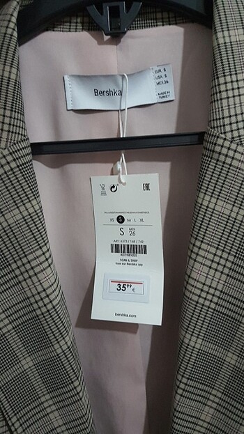 s Beden Bershka ceket