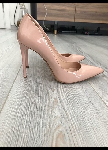 38 Beden ten rengi Renk Ninewest pudra stiletto 