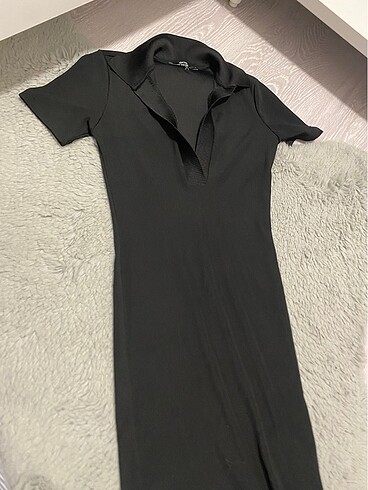 Bershka Siyah Elbise