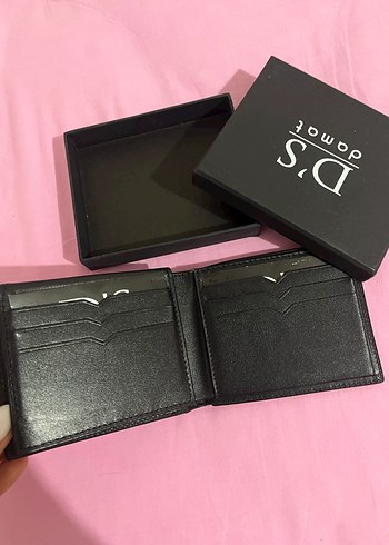Ds Damat Siyah Hakiki Deri Erkek Cüzdanı - Görsel 8