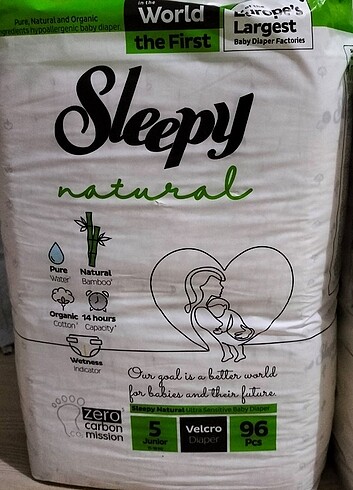 Sleepy natural 5 no 96 lı yeni ürün