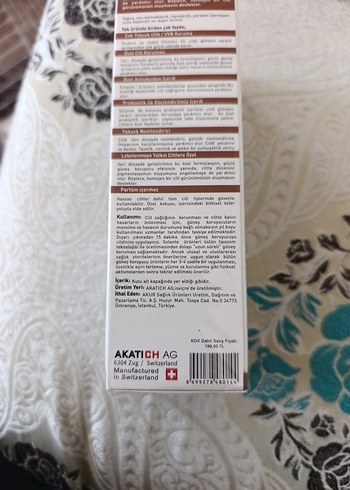 Beden Renk Diger Solante Pigmenta SPF50 Güneş Koruyucu