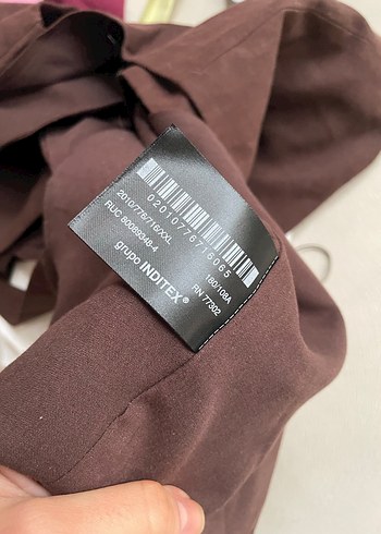 Kadın Kahverengi Deri Kemerli Pantolon - Görsel 6