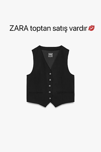 Zara yelek etiketsiz