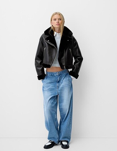 xs Beden Bershka etiketli