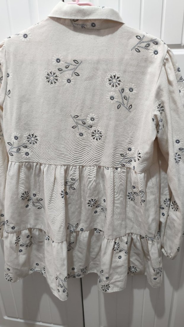 Nakışlı Bohem Gömlek Kadın - Görsel 4