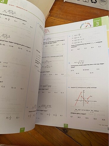  Beden SIFIR 345 ayt matematik soru bankası