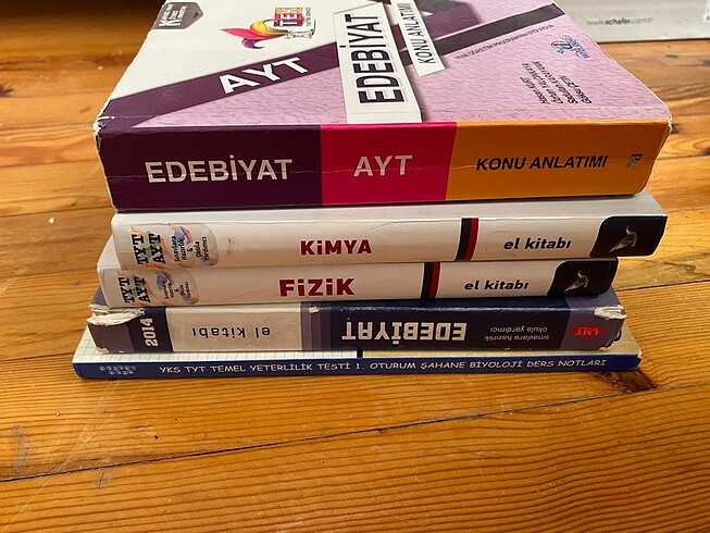 Konu anlatımlı el kitapları fizik kimya edebiyat biyoloji