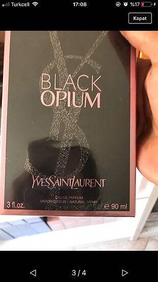 Black opıum parfüm