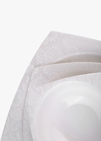 Karaca Beyaz Kare Sofra Takımı - Görsel 5