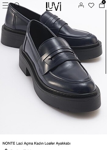 Luvishoes Lacivert loafer