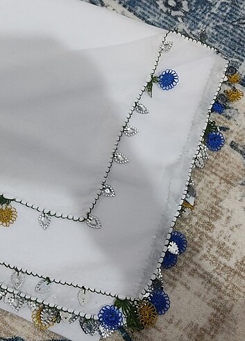  Beden beyaz Renk El Yapımı Namaz Yazmaları 